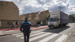 Tr�fico pesado en la zona de O Chor�s 