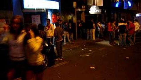 Santa Comba es uno de los n�cleos de movida del �rea de influencia de Compostela.