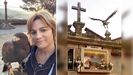 Este guila visita en el cementerio de Tui la tumba de su criador