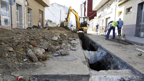 Las obras de renovacin del colector obligarn a actuar en la parte central de la calzada