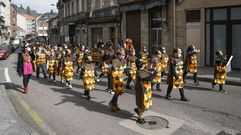 Desfile infantil por las calles de Ribadavia