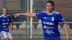 Mar�a M�ndez con el Real Oviedo