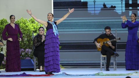 Actuaci�n de la bailaora y core�grafa Sara Baras