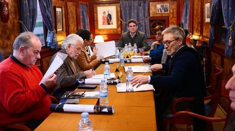 El patronato del museo del ferrocarril de Monforte, en el vag�n real