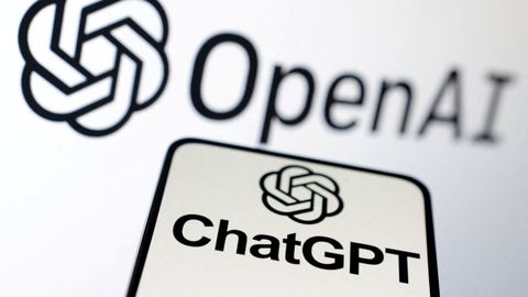 Logo de la tecnolgica OpenAI, creadora de ChatGPT