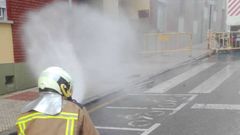 Fuga de gas en Ciudad Naranco