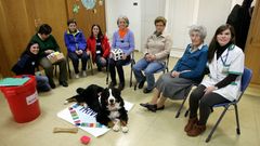 Un taller de Agadea en la Casa das Asociaci�ns de Benestar Social de Santiago, en foto de archivo
