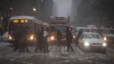 Las clases han sido suspendidas en la ciudad y en otras zonas de la regi�n m�s afectada por el temporal.