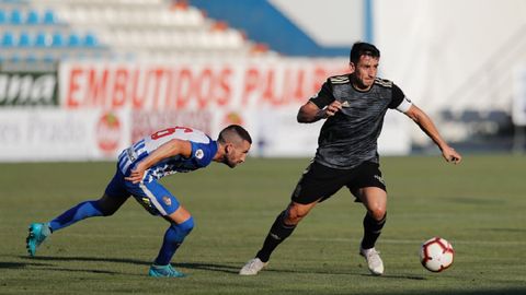 Sal Berjn en el Ponferradina-Real Oviedo