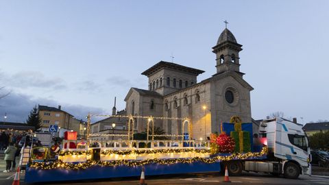 Cabalgata de Reyes en Guitiriz.