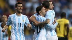 Argentina 1 - Jamaica 0, en imgenes