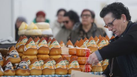 Primer d�a de la Feira do Queixo de San Sim�n da Costa en Vilalba