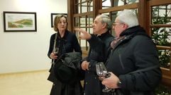 Concurrida inuaguraci�n de la muestra de Arturo Ceide