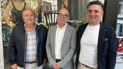 Juan Mart�nez, Xos� Regueira y Francisco Mart�nez