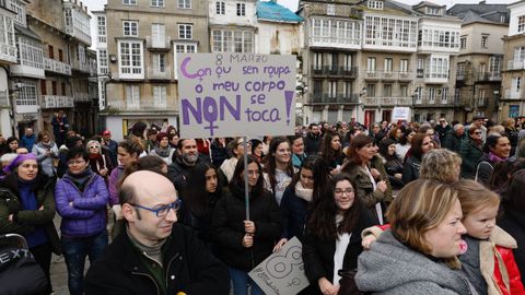 Manifestacin por el 8M en Viveiro