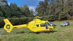 Imagen de archivo de una intervencin de helicptero del 061