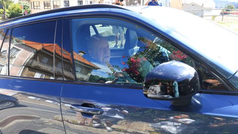 El rey em&eacute;rito entra en Casa Solla, en Poio, este mi&eacute;rcoles al mediod&iacute;a