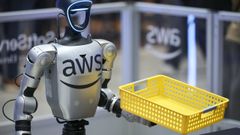 En una de las �ltimas ferias tecnol�gicas, Amazon present� su nuevo robot humanoide.