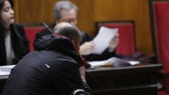 Julio Gonzlez Sierra, en la Audiencia de Ourense el segundo da del juicio por el presunto homicidio de Nerea Ael