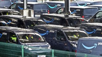 Imagen de archivo de una salida de furgonetas en Amazon O Porri�o.