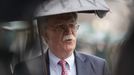 El asesor nacional de seguridad, John R. Bolton, durante su declaraci�n a los medios en la Casa Blanca