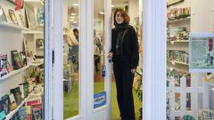 Raquel P�rez, traballadora de Punto e Coma, pechar� a librar�a a vindeira semana