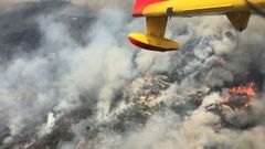 Incendio en Portugal: de la lluvia de fuego a la de cr�ticas y al granizo