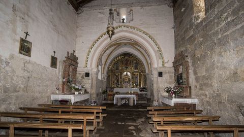 Interior de la iglesia de San Xillao