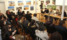 Crespo llen� el martes el museo en la segunda presentaci�n p�blica del proyecto, en este caso a padres.