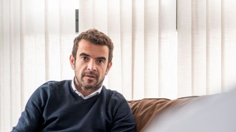 El presidente ejecutivo del Sporting, Jos� Riestra