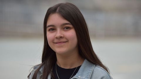 Daniela López, alumna do CPI O Cruce de Cerceda