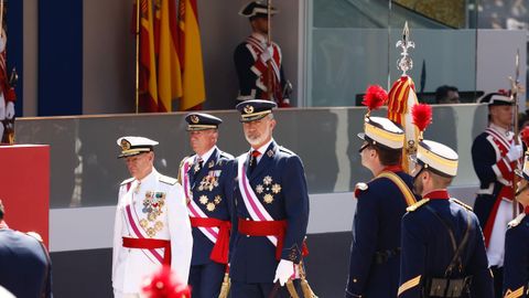 Desfile del Da de las Fuerzas Armadas en Oviedo 2024