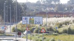 Parcela municipal de O Boial donde se plantea la construcci�n de una residencia de mayores, en foto de archivo