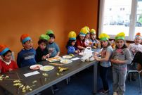 Una de las actividades desarrolladas por los m�s peque�os en Cabana.