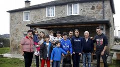 Tres matrimonios en una sola casa