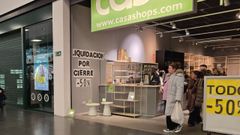 Liquidaci�n por cierre en la tienda Casa de Parque Ferrol