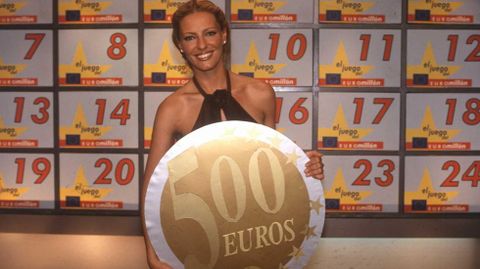 En el ao 2000 la presentadora present El Euromilln.