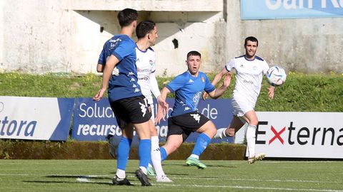 Partido de ftbol Preferente entre el Boiro y el As Pontes