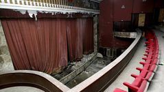 Los pedazos del hist�rico teatro