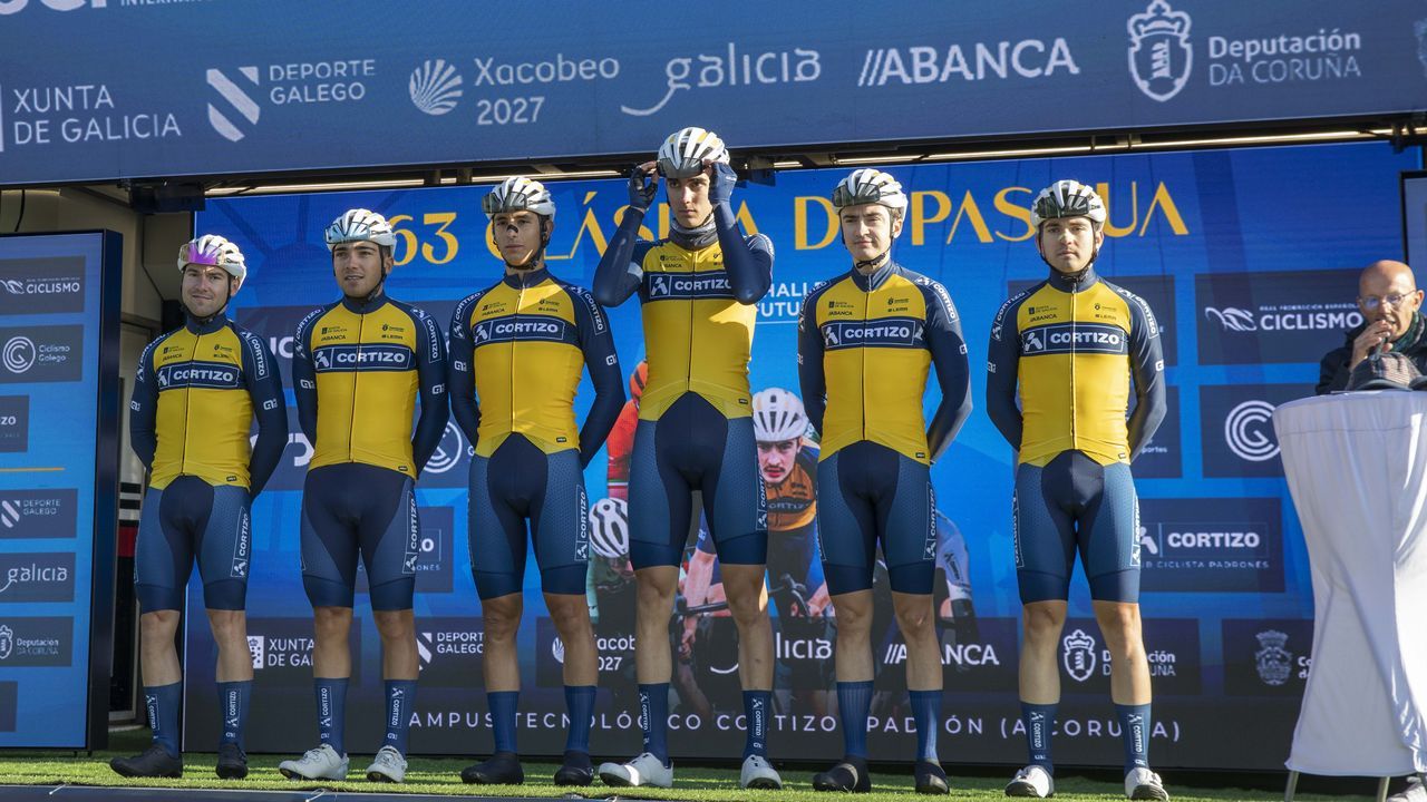El Club Ciclista Padronés Cortizo se desdobla en el Tour de Bretaña y la Clásica de Valladolid