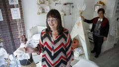 Raquel Rodr�guez y su madre