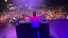 DJ Piti (@iampiti en Instagram) en la Festa Normanda de Foz