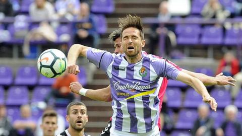Michel Valladolid Albacete.Michel, frente al Albacete en el Jose de Zorrilla