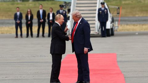 En directo: reunión entre Trump y Putin en Alaska