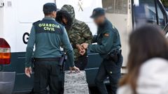 Detenci�n de cuatro miembros de la banda latina de los Beta en Vigo, el pasado a�o 