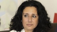 La alcaldesa de Cee, Margarita Lamela