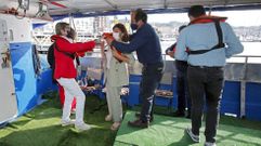 El GALP R�a de Pontevedra, con el respaldo de Mar, apoya proyectos en la comarca como el de pesca turismo del Playa de Sanxenxo