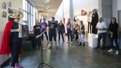 Inauguraci�n exposici�n sobre os 90 anos de Airi�os e presentaci�n dun libro sobre a historia da compa��a de teatro