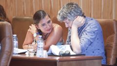 Los concejales socialistas Pilar L�pez y Diego L�pez en una imagen de archivo