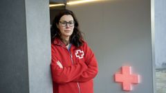 Laura Cervi�o, coordinadora de los programas de mujer en la Cruz Roja de A Coru�a
